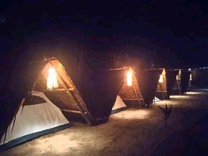 Bucana Kamp Payapa Beachfront エルニド エクステリア 写真