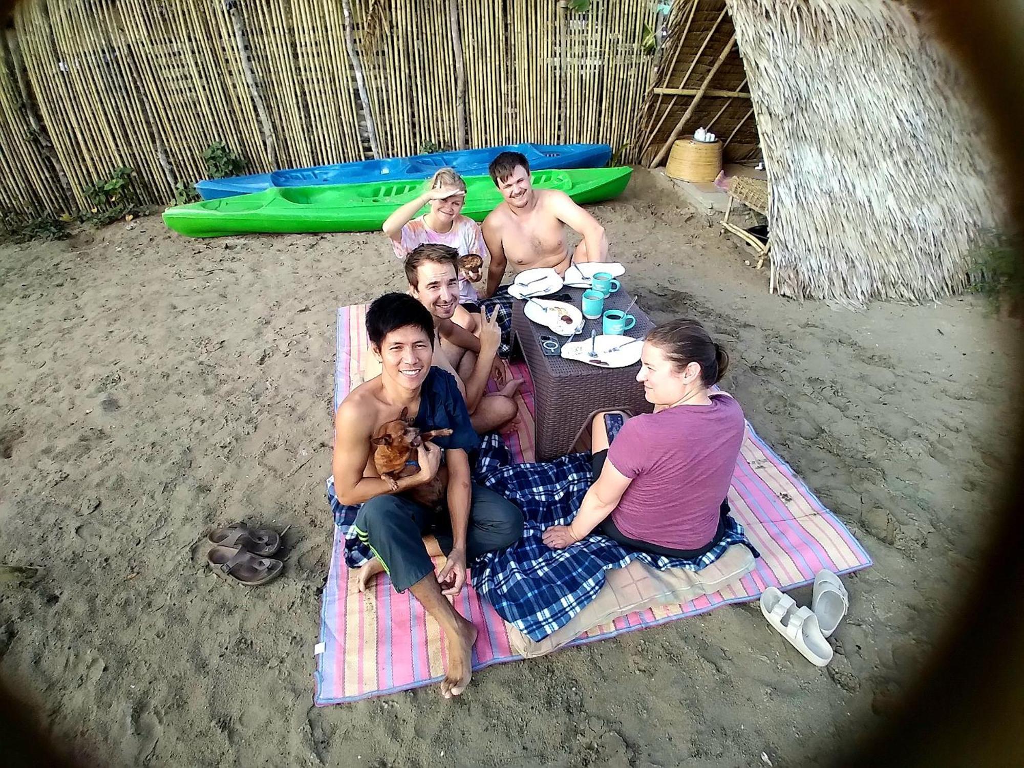 Bucana Kamp Payapa Beachfront エルニド エクステリア 写真